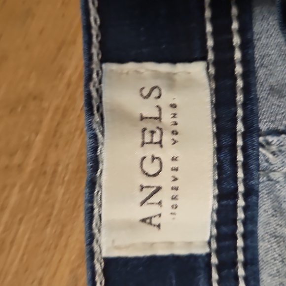 Angels Dark Blue Skinny Jeans - Picture 3 of 5